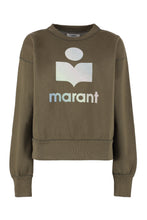 Load image into Gallery viewer, Mobyli logo detail cotton sweatshirt
