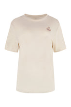 Load image into Gallery viewer, Zewel logo print linen t-shirt
