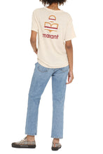 Load image into Gallery viewer, Zewel logo print linen t-shirt
