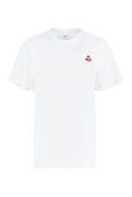 Load image into Gallery viewer, Cotton crew-neck T-shirt
