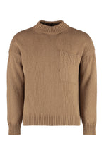 Load image into Gallery viewer, Crew-neck wool sweater
