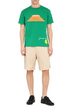 Load image into Gallery viewer, Tennis cotton crew-neck T-shirt
