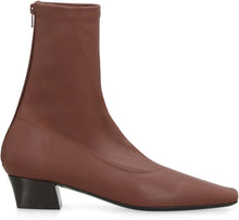 Load image into Gallery viewer, Colette leather ankle boots
