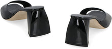 Load image into Gallery viewer, Romy patent leather mules
