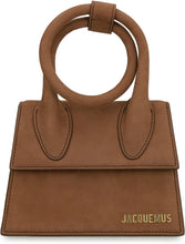 Load image into Gallery viewer, Le Chiquito Noeud suede handbag
