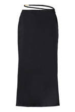 Load image into Gallery viewer, Notte satin midi skirt
