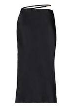 Load image into Gallery viewer, Notte satin midi skirt
