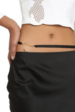 Load image into Gallery viewer, Notte satin midi skirt
