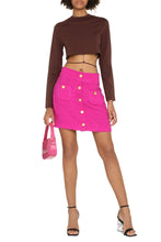 Load image into Gallery viewer, Long sleeve crop top
