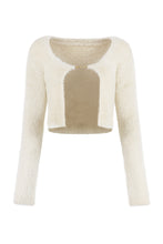 Load image into Gallery viewer, Neve logo print long sleeve top
