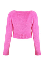 Load image into Gallery viewer, Campana viscose cropped cardigan
