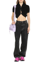 Load image into Gallery viewer, Campana viscose cropped cardigan
