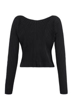 Load image into Gallery viewer, Pralu logo print long sleeve top
