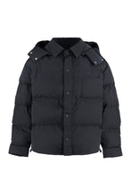 Load image into Gallery viewer, Zip and snap button fastening down jacket
