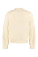 Load image into Gallery viewer, Col Rond patch detail crew-neck sweatshirt
