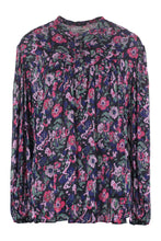 Load image into Gallery viewer, Kiledia gathered printed blouse
