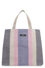 Load image into Gallery viewer, Itak striped nylon tote
