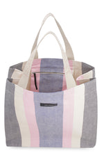 Load image into Gallery viewer, Itak striped nylon tote
