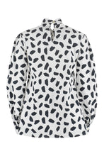 Load image into Gallery viewer, Gathered printed blouse
