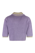 Load image into Gallery viewer, Maille Arco Knitted polo shirt
