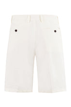 Load image into Gallery viewer, Cotton and linen bermuda-shorts
