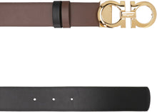 Load image into Gallery viewer, Gancini leather belt
