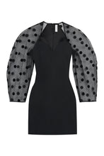 Load image into Gallery viewer, Puffed sleeve dress
