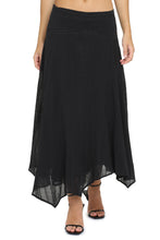 Load image into Gallery viewer, Cotton skirt with micro embroideries
