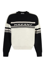 Load image into Gallery viewer, Cotton blend crew-neck sweater
