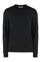 Load image into Gallery viewer, Basile merino wool crew-neck sweater
