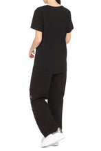 Load image into Gallery viewer, Zaffer Cotton crew-neck T-shirt
