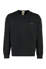 Load image into Gallery viewer, Cotton crew-neck sweatshirt
