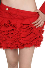 Load image into Gallery viewer, Nîmes Artichaut denim mini skirt
