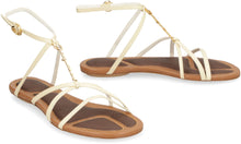 Load image into Gallery viewer, Pralu leather flat sandals
