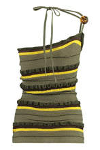 Load image into Gallery viewer, La Maille Concha asymmetric knit top
