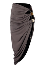 Load image into Gallery viewer, Perola asymmetric skirt
