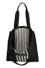 Load image into Gallery viewer, Aruba canvas and leather shopping bag
