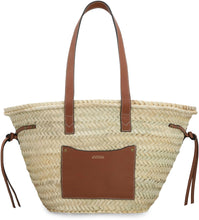 Load image into Gallery viewer, Cadix raffia tote bag
