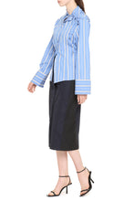 Load image into Gallery viewer, Ruban striped shirt
