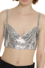Load image into Gallery viewer, Metallic mesh top
