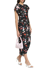 Load image into Gallery viewer, Floral print midi dress
