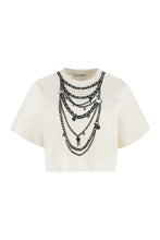 Load image into Gallery viewer, Printed cropped t-shirt
