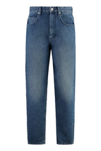 Load image into Gallery viewer, Larson5-pocket straight-leg jeans
