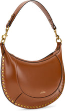 Load image into Gallery viewer, Oskan Moon bag in brushed leather
