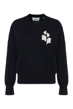 Load image into Gallery viewer, Marisans Wool-cotton blend crew-neck sweater
