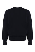 Load image into Gallery viewer, Marisans Wool-cotton blend crew-neck sweater
