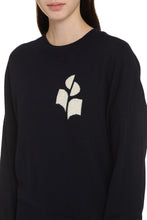 Load image into Gallery viewer, Marisans Wool-cotton blend crew-neck sweater
