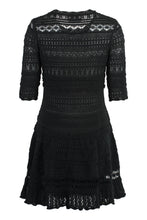 Load image into Gallery viewer, Fauve embroidered cotton mini dress
