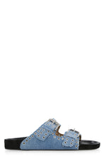 Load image into Gallery viewer, Lennyo denim mules

