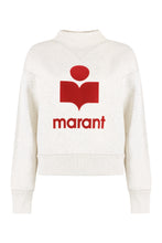 Load image into Gallery viewer, Moby logo detail cotton sweatshirt
